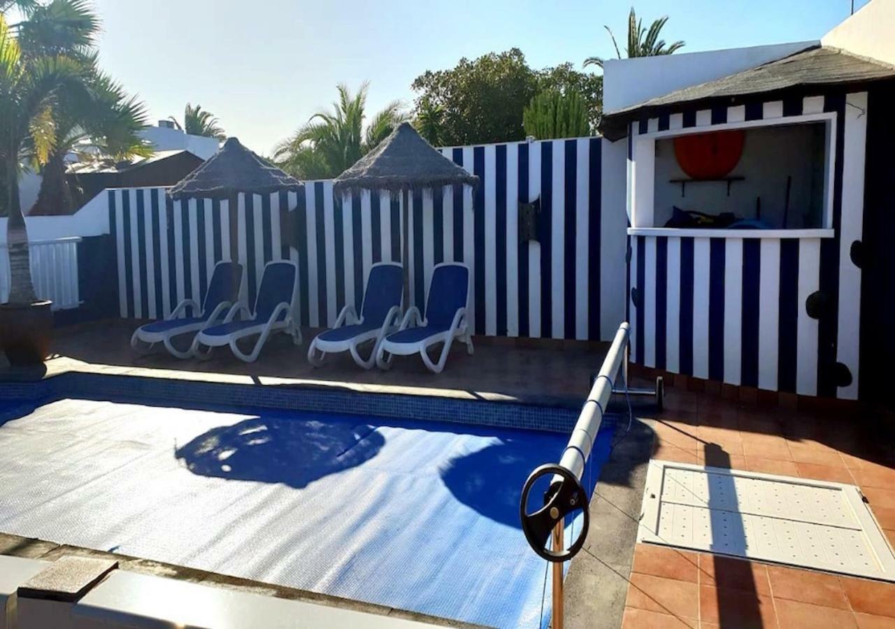 Villa CHAO private heated pool, garden, wifi, A/C Playa Blanca  Esterno foto